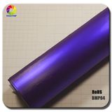 Tsautop Brushed Matte Chrome Purple Vinyl Car Wrap