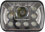 7inch 45W Hi/Low Beam Angel Eyes LED Headlight