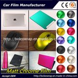 Matte Chrome Film Interior Film Decorative Sticker, Chrome Wrap Vinyl Size Choose