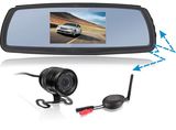 4.3-Inch 2.4G Wireless Car Monitor with Wireless Backup Camera Reversing Set for Car, Taxi