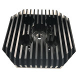 Cdh Racing Head (Square Type/Black) for 2 Stroke Engine Kit 66cc/80cc-Gas Motor Bike