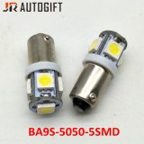 12V/24V Car Dashboard LED Bulbs Ba9s 5050 5LEDs Auto Interior Light