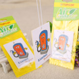Home Hanging Air Car Perfumed Card with Vacuum Cleaner Logo (YH-AF249)