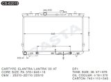 Wholesale auto radiator for Hyundai Elantra/Lantra'00-AT