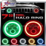 Angle Halo 7 Inch RGB LED Headlights for Jeep