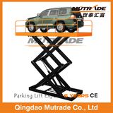 High Two Floor Car Parking Scissor Lift Elevator