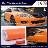 3D Carbon Fiber Vinyl Sticker Car Wrap/ Car Sticker Orange Air Free Bubbles