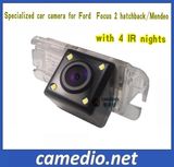 Specialized Car Rear View Camera for Ford Focus 2 Hatchback /Mendeo with 4PCS Super Bright IR Lights for Good Night Vision