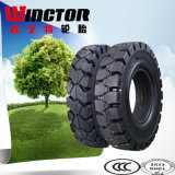 Cheap 5.00-8 Forklift Truck Tyre, Resilient Solid Tyre 5.00-8