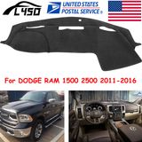 Us Dashmat Fit for Dodge RAM 1500 2500 2011-2016 Dashboard Mat Dash Cover Carpet