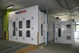 Dry Filter Spray Booth Oven Auto Coating Chamber with Ramp