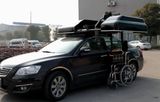 Wheelchair Storage System on Car Roof