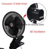 6 Inch 12V 25W Portable Vehicle Auto Car Oscillating Fan
