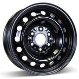 18X7 (6-139.7) Black Steel Winter Wheels