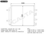 Efficient auto condenser for Jaguar Xf3.0I (08-)