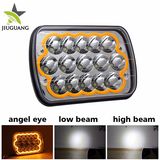 Offroad 4X4 Working Light 6inch 7inch 5inch Rectangular 12V New LED Headlight