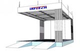 Downdraft Soft Curtain Prep Station Painting Equipment