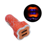 5V/1A. 5V/2.1A Ice Split Fast Charging Cell Phone Smart Phone USB Car Charger