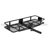 Foldable Hitch Mounted Cargo Carrier Luggage Basket Rack