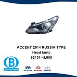Hyundai Accent 2014 Headlight Russia Type