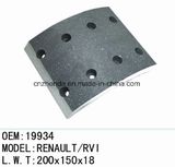 19934 Heavy Duty Truck Brake Lining for Renault Rvi