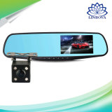 4.3 Inch Digital Car Rear View Mirror Monitor 1080P Dual Rearview Camera Lens with Ce
