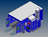 Ce Approved Good Quality Car Care Equipments Spray Paint Booth