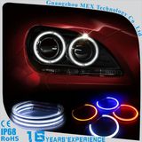 Markcars 4.7W 131 Semi Circle RGB Color LED Angel Eye