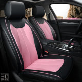 Glcc PU Leather Breathable Car Seat Cover Cushion Seat Protector Fit Most Car Universal Auto Accessories Interior