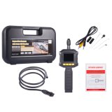 Gl8898 8mm Endoscope Tube Inspection Camera W/LCD Screen Industrial Endoscope Pipeline Camera Video Output
