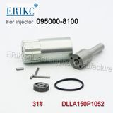 Erikc Vg1096080010 Fuel Engine Diesel Injector 095000-8100 Debso Repair Kit Dlla150p1052 Nozzle 31# Valve Plate E1022002 Pin for 095000-8871 095000-810#