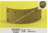 Brake Lining for Japanese Truck Made in China (FUSO 105)