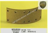 Brake Lining for Japanese Truck Made in China (FUSO 105)