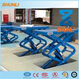 3200kg Double Cylinder Hydraulic Small Scissor Car Lifts