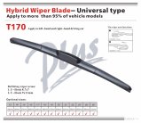 Auto Parts Hybrid Wiper Blade with 8mm Silicon Refill