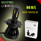 9600lm 96W H4 Bulbs Lamp Conversion Kit 6000K New LED Headlight