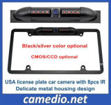 American USA Night Vision Car License Plate Frame Rearview Camera Cm-315b
