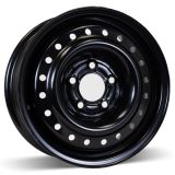 15X6 (5-114.3) Black Snow Wheel Rim