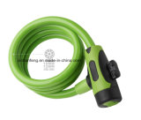High Quality Retractable Bicycle Spiral Cable Lock (HLK-015)