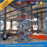 Stationary Scissor Hydraulic Lift Platform / Material Lifting Platform