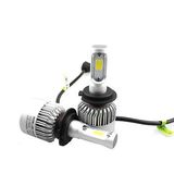 Aluminum All in One 36W 4000lm S2 COB LED Headlight H7 with Super Turbo Fan