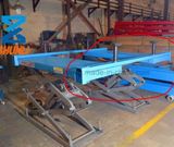 4.5ton Scissor Design Car Hoist Lift with Safety Cross Beam