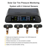 Auto TPMS Tire Pressure Monitor System Solar Power Wireless LCD Display Digital TPMS System