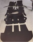 5D Car Mat with Trunk Mat 2014-2017 for Toyota Fortuner