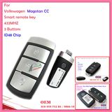 Original Smart Remote Key for VW Magotan Cc ID48 Chip 433MHz