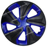 High Quality Carbon Fiber Black and Blue Car Wheel Center Cover