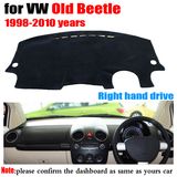 Car Dashboard Covers for Volkswagen VW Old Beetle 1998-2010 Right Hand Drive Dashmat Pad Dash Cover Dashboard Accessories