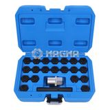 22 PCS Locking Wheel Lug Nut Key Set for BMW