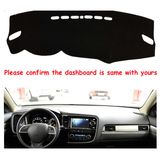 for Mitsubishi Outlander 2012-2016 Fly5d Dashmat Dashboard Cover Dash Board Mat