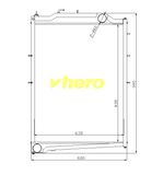 Engine Parts Cooling system Auto Radiator for Truck Xcqc Dz9112539267
